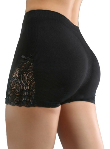 Imagen 1 de 3 de 10 Pz Short Panty Lycra Encaje Sexy Unitalla Mayoreo Lote