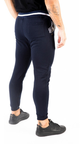 Jogging Pantalon Hombre Algodon Frizado Olegario