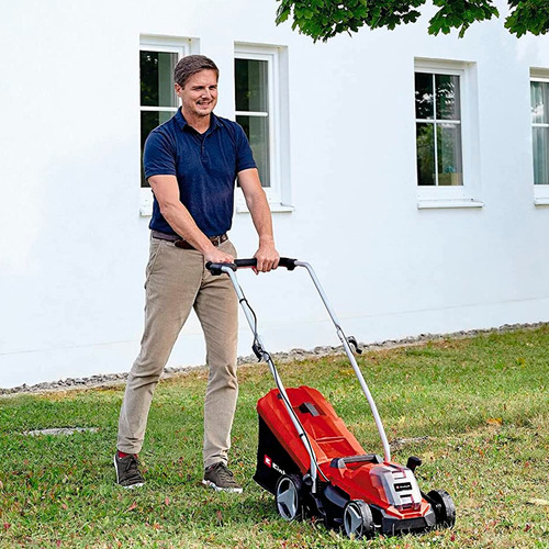 Imagen 7 de 7 de Cortacésped Inalámbrico 18v Motor Brushless Einhell Ge-cm 18/33 Li Kit 5 Niveles Corte + Cargador Bateria 4 Amp
