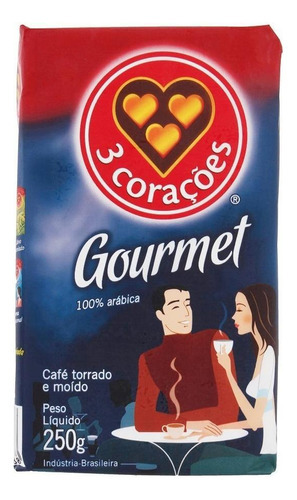 Café 3 Corações Gourmet A Vácuo 250g