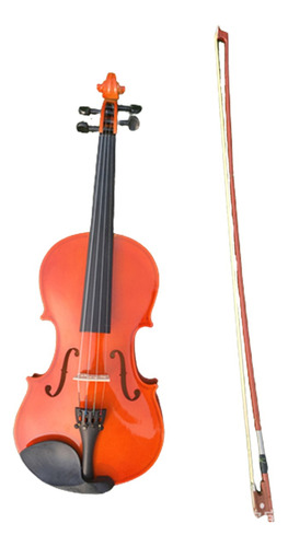 Violin 4/4 Acustico Madera Laminado Con Estuche Brea Y Arco