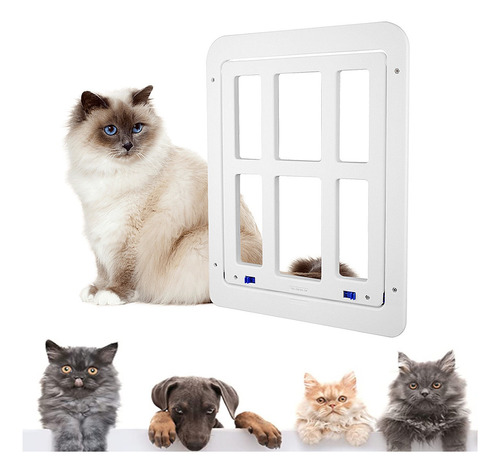 Puerta De Perro Gato Mascota De Puerta Mosquitera 25*31.5 Cm