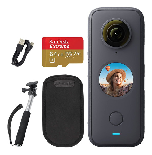 Insta360 One X2 Cámara De Bolsillo De Acción Impermeable + T