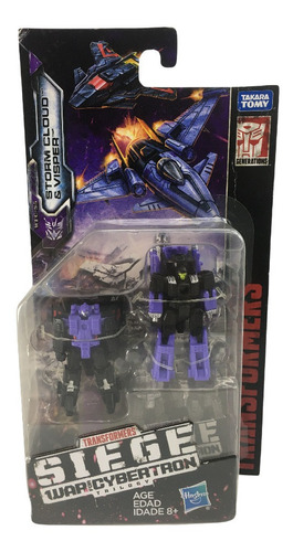 Hasbro Transformers War For Cybertron Storm Cloud Y Visper