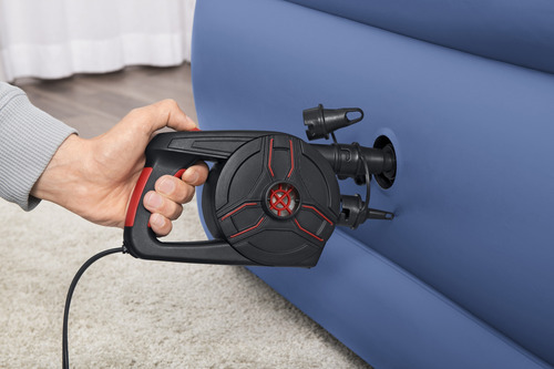 Bomba De Aire Eléctrica C/3 Adaptadores Bestway Mod. 62259