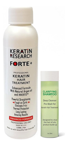 Keratin Forte - Tratamiento De Queratina Brasileña Para El C