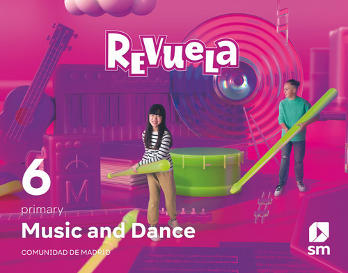 Music And Dance. 6 Primary. Revuela. Comunidad De Madrid, De Aa.vv. Editorial Ediciones Sm, Tapa Blanda En Inglés