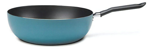 Panela Frigideira Antiaderente Wok Cozinha 24cm 2,3l Brinox Cor Verde