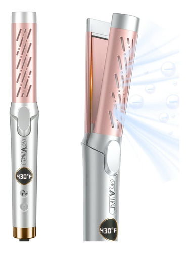 Hair Straightener And Curler 2 In 1: Noviiml Curling Iron Wi