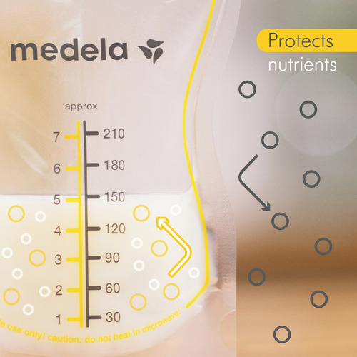 Bolsas Para Leche Materna Easy Pour 100pzs Medela