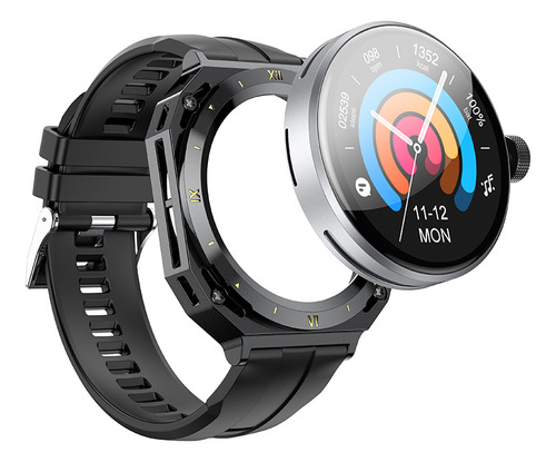 Reloj Smarwatch Inteligente Bluetooh Hoco Y14 Negro