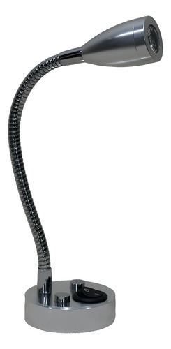 Lampara De Pared 12v Led 3w Iluminación Motorhome Yate Barco Cromo