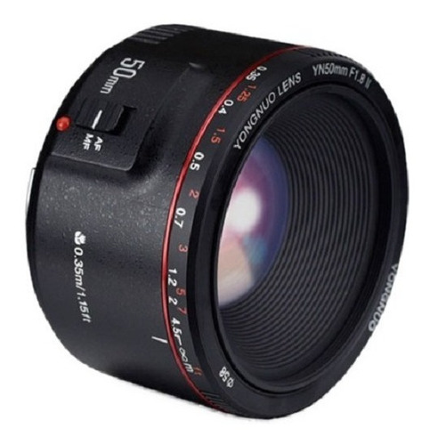 Lente Yongnuo 50mm F1.8 Ii Para Canon Nueva Versión 