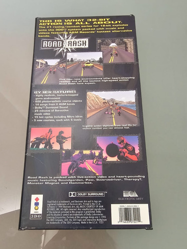 Road Rash Panasonic 3do Original Excelentes Condiciones (Usado)