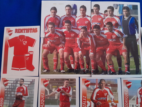 Set Completo De Figuritas Del Club Atlético Rentistas 2001 (Usado)