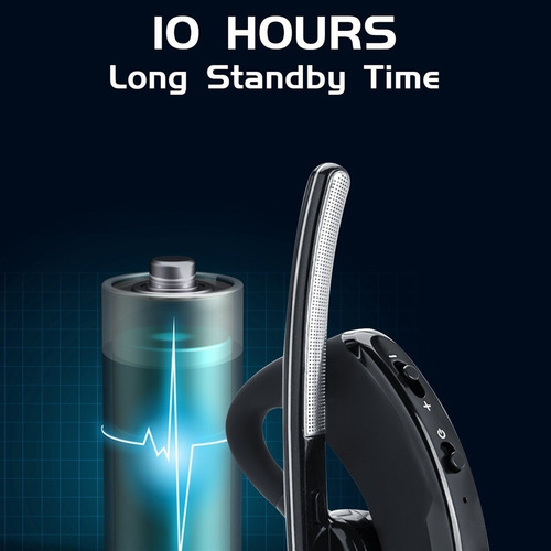 Walkie Talkie Headset Ptt Auricular Inalámbrico Bluetooth 4.