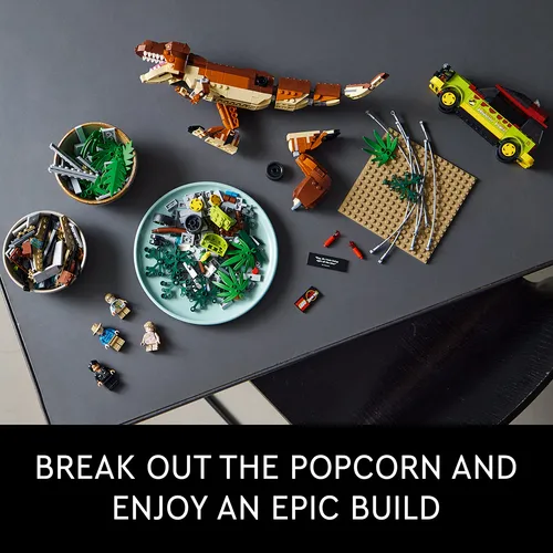 Kit De Construcción Lego Jurassic World T. Rex Breakout 7695