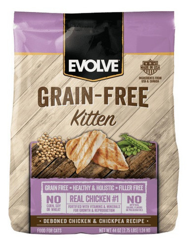 Evolve Kitten Grain Free Pollo 1.24kg