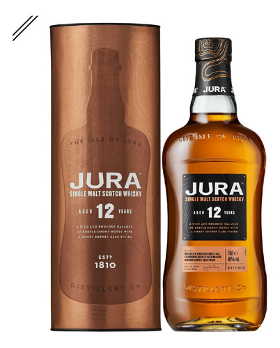 Whisky Jura, 12 Años, 700ml - Go Whisky Baires