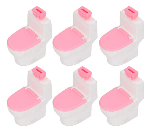 Accesorio De Inodoro Dollhouse De 10 Piezas