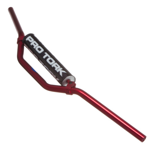 Manubrio Aluminio Universal Cross Enduro Bajo Rojo