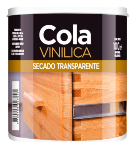 Cola Vinílica Elbex, Incoloro, 0,5l