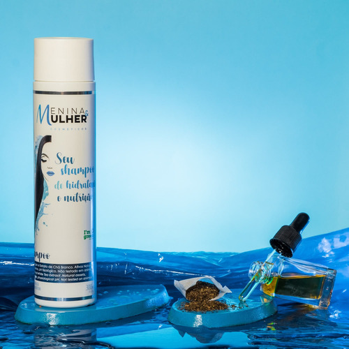 Shampoo Hidratação E Nutrição 300ml - Menina & Mulher