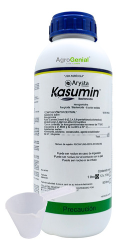 Kasumin  Pudriciones Manchas Bacterias Kasugamicina  1 Litro