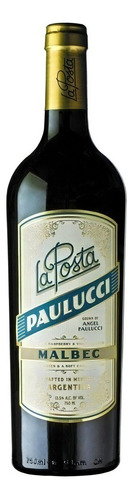 Vino tinto malbec La Posta Paulucci 2021 bodega Laura Catena 750 ml