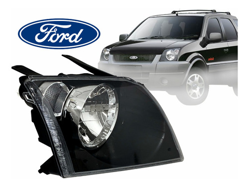 Faro Derecho (cocuyo Blanco) Para Ecosport Del 2003 Al 2007 