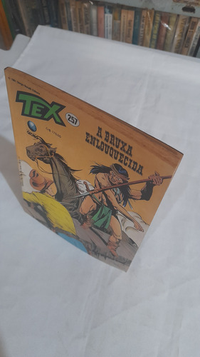 Revista Gibi Tex N° 257 : A Bruxa Enlouquecida - Globo 1991 (Usado)