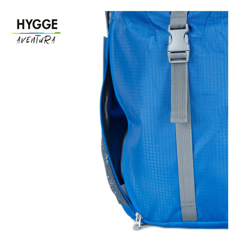 Imagen 6 de 10 de Mochila Mochilero Impermeable Liviana Aventura 20 Lts Hygge