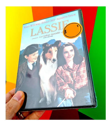 Película Dvd Lassie La Cadena Invisible Elizabeth Taylor