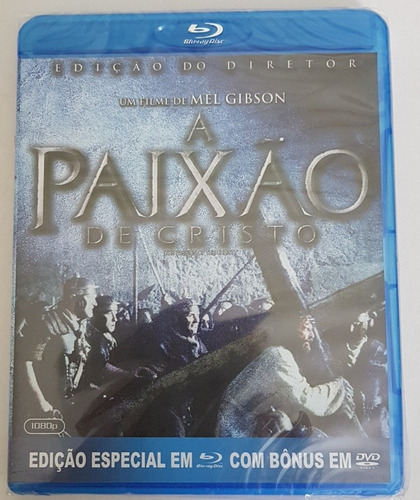 Blu-ray Paixão De Cristo Original Lacrado De Fábrica 