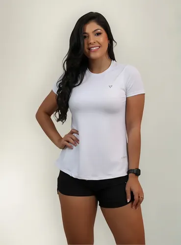  Camisetas Feminina Tapa Bumbum Proteção Uv Academia Treino - R$ 36,9