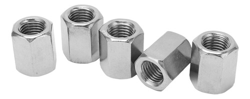 Kit De Tuercas De Acoplamiento Hexagonales, 5 Unidades, Plat