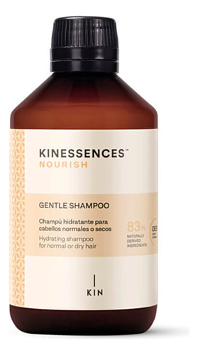 Shampoo Kinessences Hidratante Vegano Nourish X300 Ml