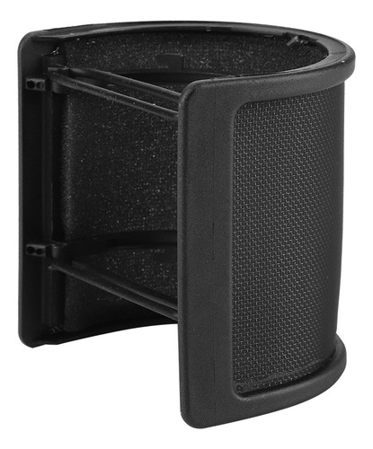 Pop Filter Máscara De Filtro De Micrófono En Forma De U Compatible Con Hyperx Quadcast Negro