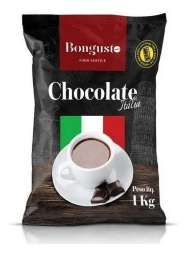Chocolate Itália Bongusto 1kg - Bebida Quente/fria