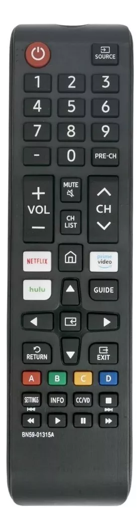 Primera imagen para búsqueda de control remoto samsung