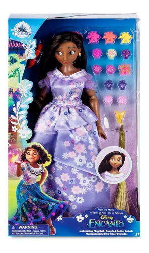 Muñeca Isabela Juego De Peinado Doll - Encanto Disney Store