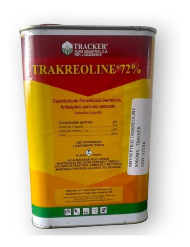 Antseptico Trakeoline 500 Ml Creosota 72%