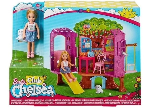 Barbie Chelsea Casa Del Árbol Mattel