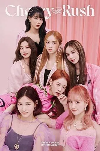Cherry Bullet Cherry Rush 1er Mini Lbum Cd + 1p P Ster + 96p