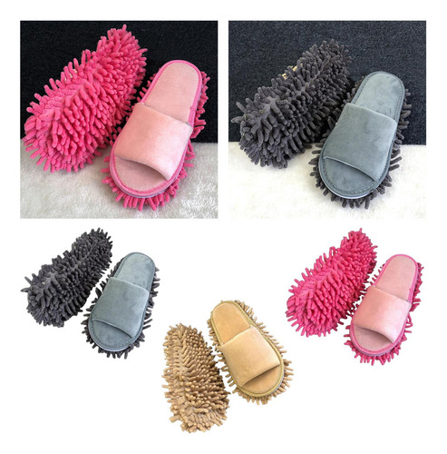 A 3 Pares De Mopa De Microfibra, Zapatillas, Mopa,