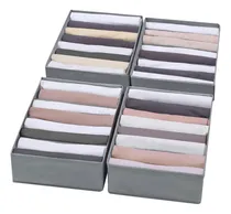 Comprar Organizadores De Ropa Interior Paquete De 4 Con 8 Divisiones