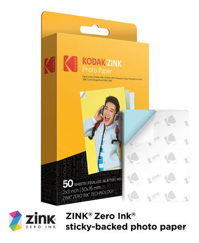 Kodak Kit Iniciacion Papel Album Foto (2 X 3 ) Color Rosa