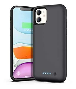 Funda De Batería Para iPhone 11, 6800mah