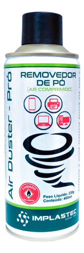 Aire Comprimido Pc Implastec Air Duster Pro Max 400ml/230g