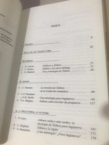 Libro Tolkien O La Fuerza Del Mito, La Tierra Media